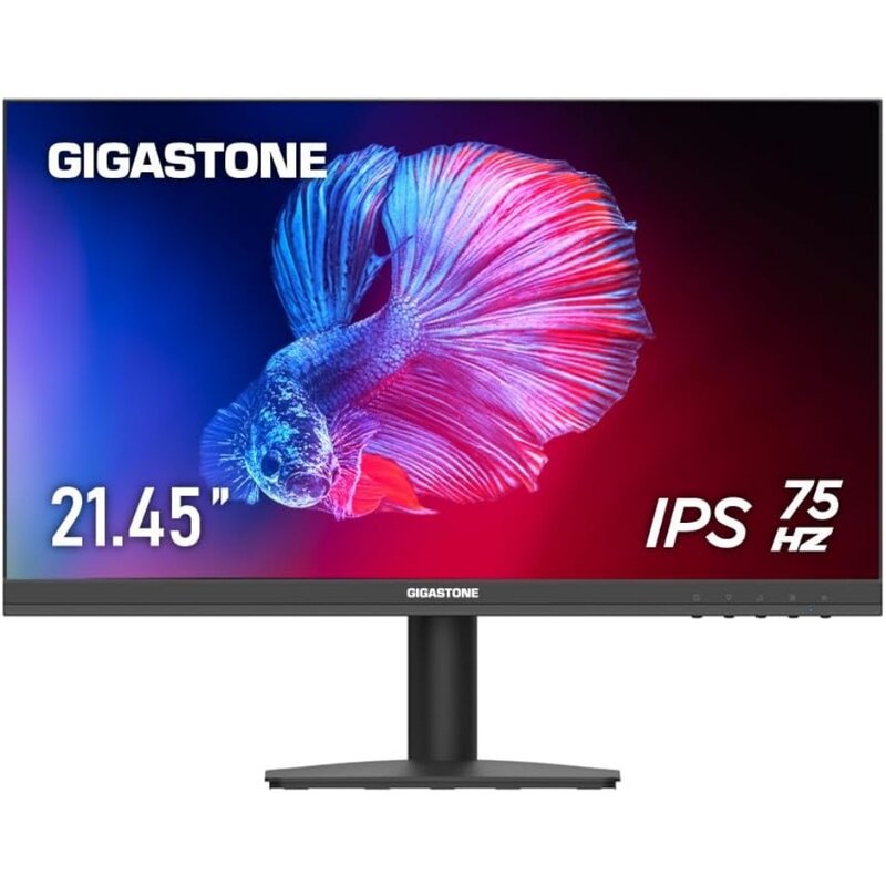 27 inch IPS LED Back Light Monitor 2-Pack 75Hz FHD 1920 x 1080, 178° Wide View Frameless, Dual Monitor, 5ms, Built-in Speakers
