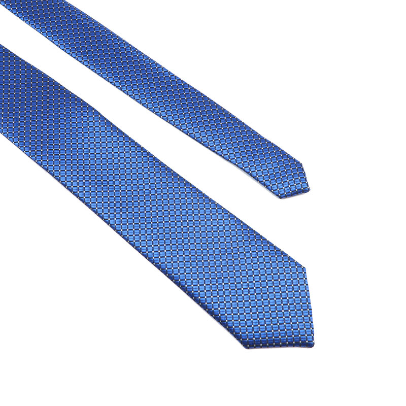 Gradient Plaid Mens Ties Woven Solid Color Stripe Skinny Jacquard Necktie Men Accessories Daily Wear Designer Cravat Wedding Gif