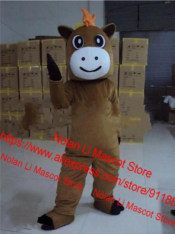 New Adult Cute Hippo Mascot Costume Birthday Party Fancy Dress Role Playing Christmas Advertising Game Holiday Gift 1300