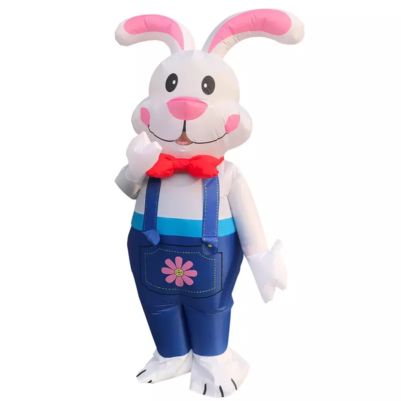 Adult Bunny Inflatable Costumes Anime Easter Rabbit Cosplay Costume Halloween Costumes for Women Party Role Play