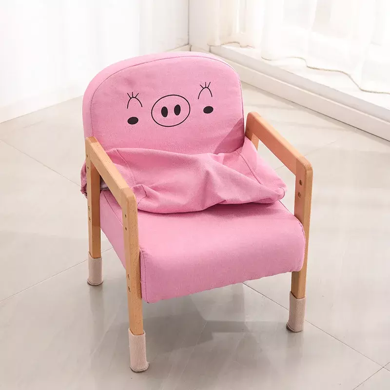 Кресло-уголок детское для чтения с двойным диваном, многофункциональный простой мультяшный милый миниатюрный стул принцессы для мальчиков и девочек
