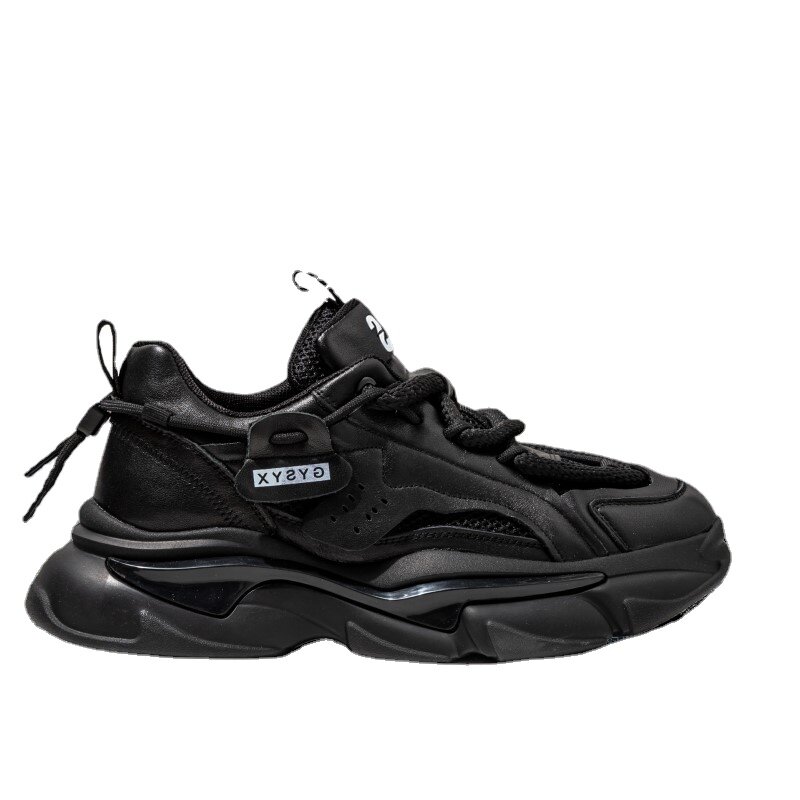 Dad Shoes for Men Sneakers Fashion New Lace-up Breathable Men's Sports Platform Shoes Low-tops Lace-up Comfortable Men's Shoes