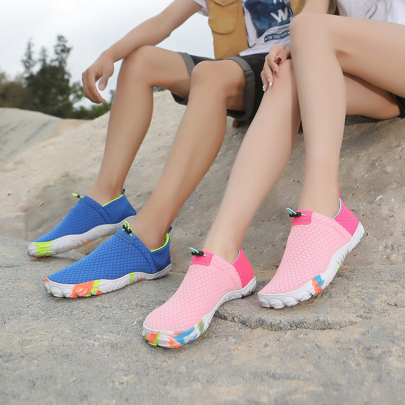 Кроссовки быстросохнущие для мужчин и женщин, пляжная обувь для плавания, серфинга, бисероплетения, дышащие