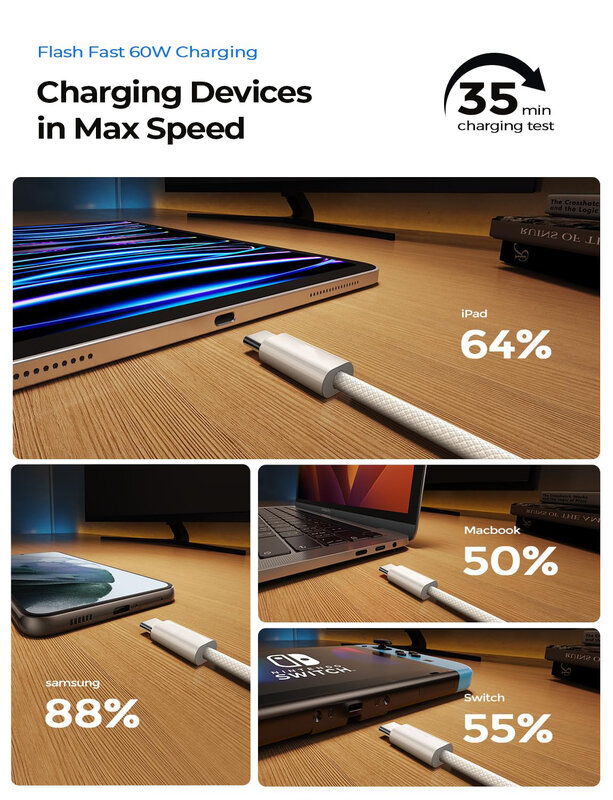 Câble USB de type C pour iPhone 15 Pro Max iPad PD 65W 45W 25W, chargeur rapide 2023 d'origine pour Samsung S23 S22