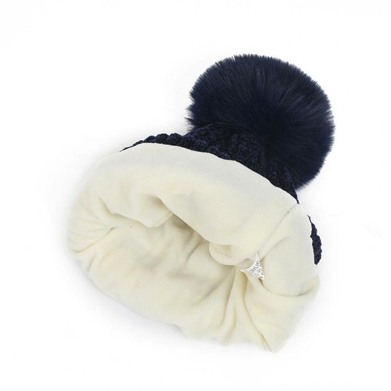 유아용 방풍 따뜻한 모자, 따뜻한 두꺼운 니트 모자, 스카프 장갑 세트, 소년 소녀 가을 겨울 야외