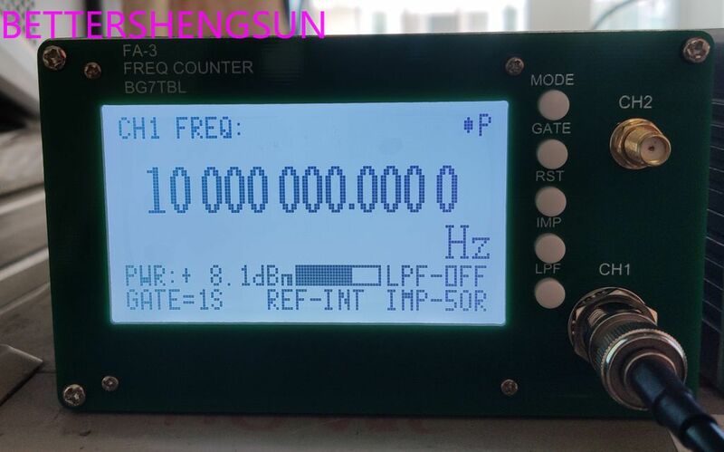 Medidor de Freqüência de Alta Velocidade e Alta Precisão, 1Hz-3g, 6G,12.4G,26.5G,11 Bits, Segundo, 30G, FA-3, 53230