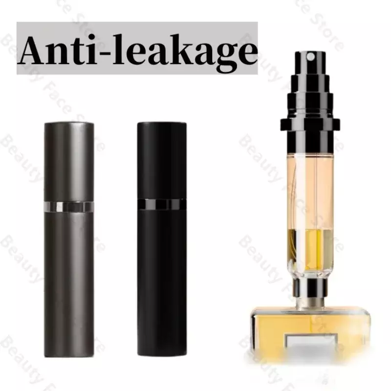 Mini botella dispensadora de Perfume con relleno inferior, atomizador de Spray recargable cosmético, contenedor de líquido portátil, 5ml