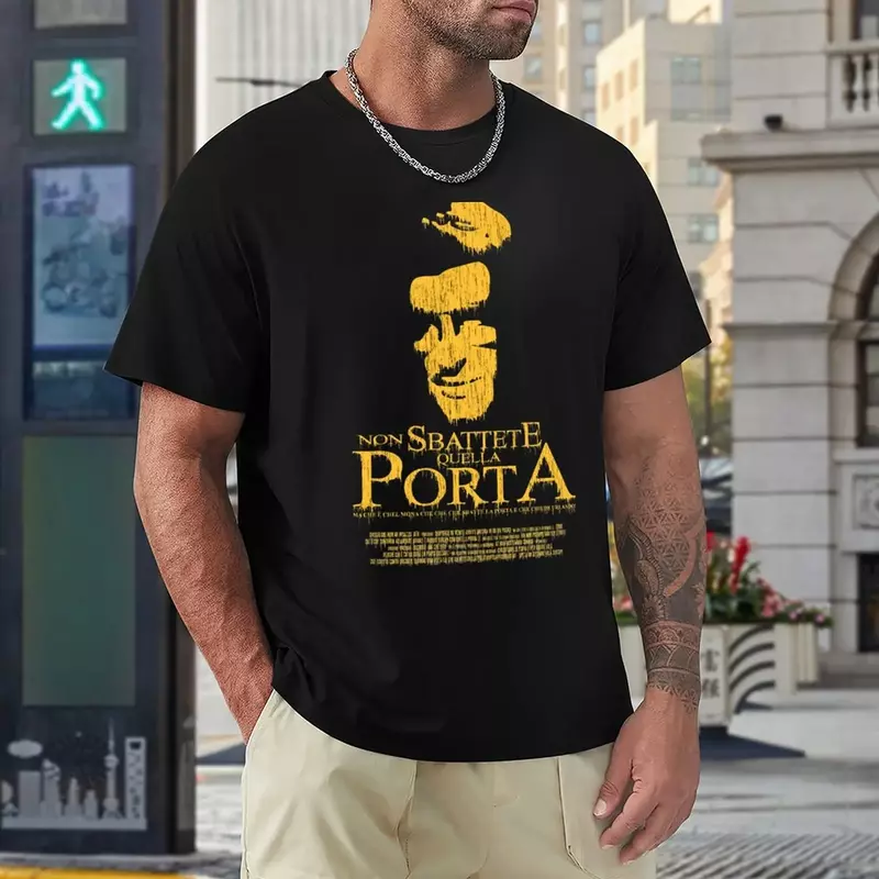 Non Sbattete Quella Porta - Germano Mosconi T-Shirt t shirt man oversized t shirt T-shirts for men cotton