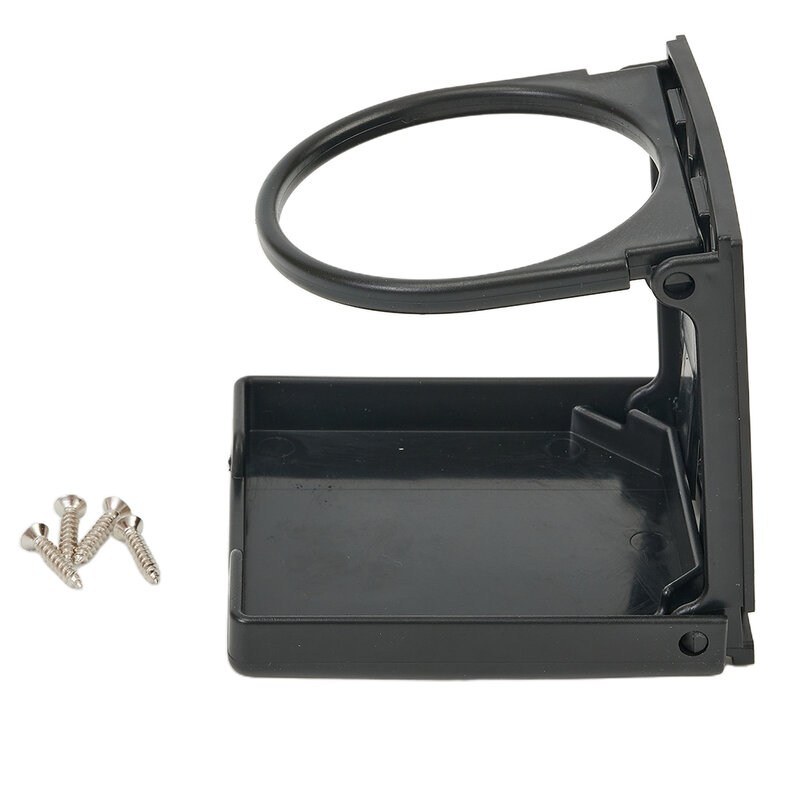 Accessori portabevande portabicchieri portabicchieri portatile a doppia faccia per camper Yacht impermeabile regolare nero facile da pulire