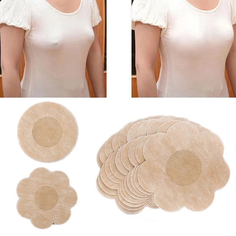 Reggiseno da donna pellicola invisibile per il seno adesivi per capezzoli adesivi per il petto reggiseno Bikini accessori per lo scudo del capezzolo