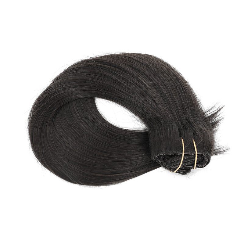 Lovevol 160g Volumen Serie Vollkopf brasilia nische Maschine Remy gerade Clip in Haar verlängerungen Haarteil Clip menschliches Haar
