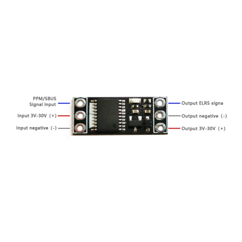 Módulo CR1 PPM/SBUS a ELRS CRSF, placa adaptadora para transmisor AT9S FLYSKY WLFY MC