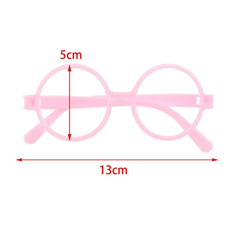 1PC Kids Glasses Boys And Girls Party Halloween Round Kids Cute Glasses Diameter 45mm Kids gift