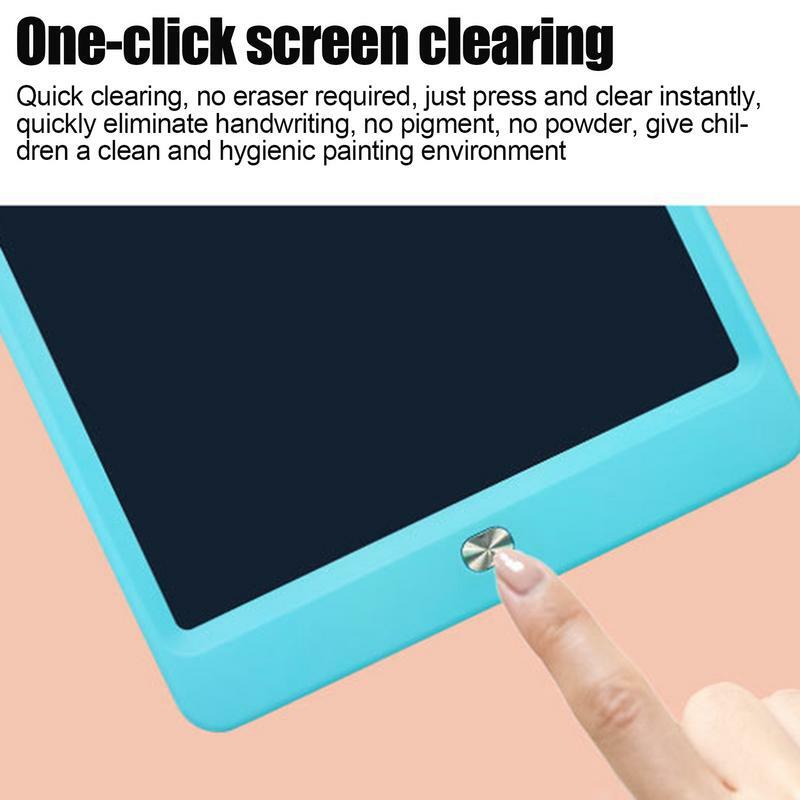 LCD Escrita Tablet para Crianças, Prancheta Reutilizável, Toddler Toy, Brinquedos Atividade de Aprendizagem, 10in