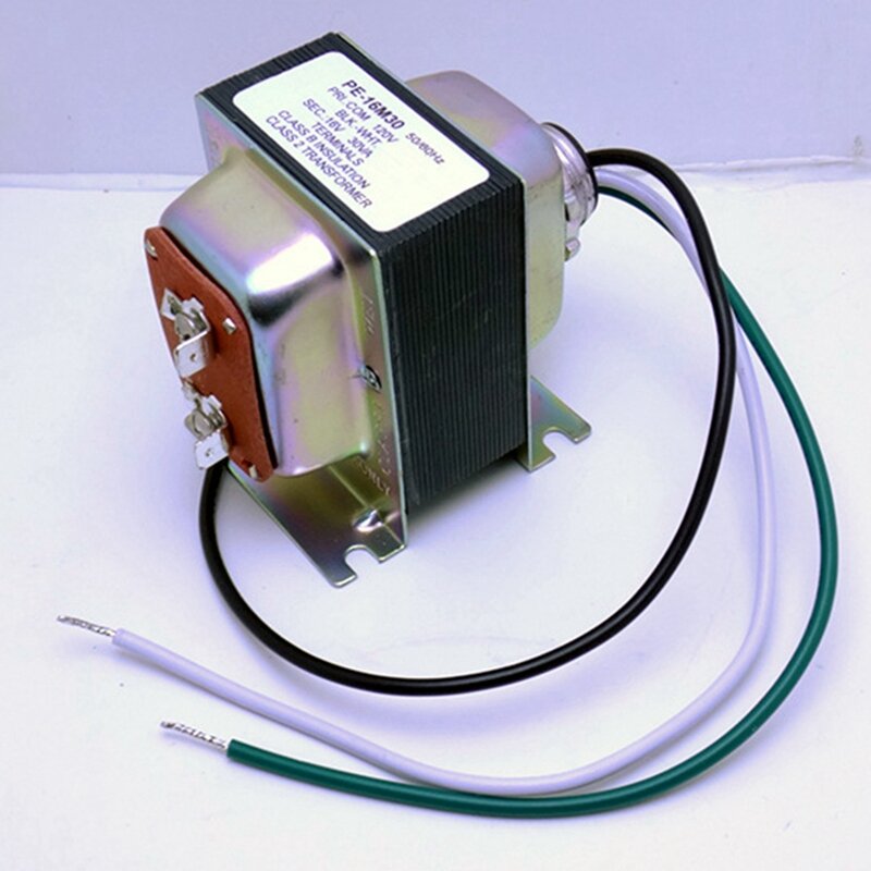 Transformador de timbre AC16V 30VA, transformador de potencia de timbre apto para Video, adaptador de corriente de timbre, dispositivo