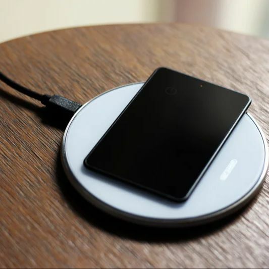 Appleデバイス用のAppleワイヤレス充電カード,財布,トラッカー,電話番号,エアタグ,ロックシステム,iPhone, Bluetoothを検索