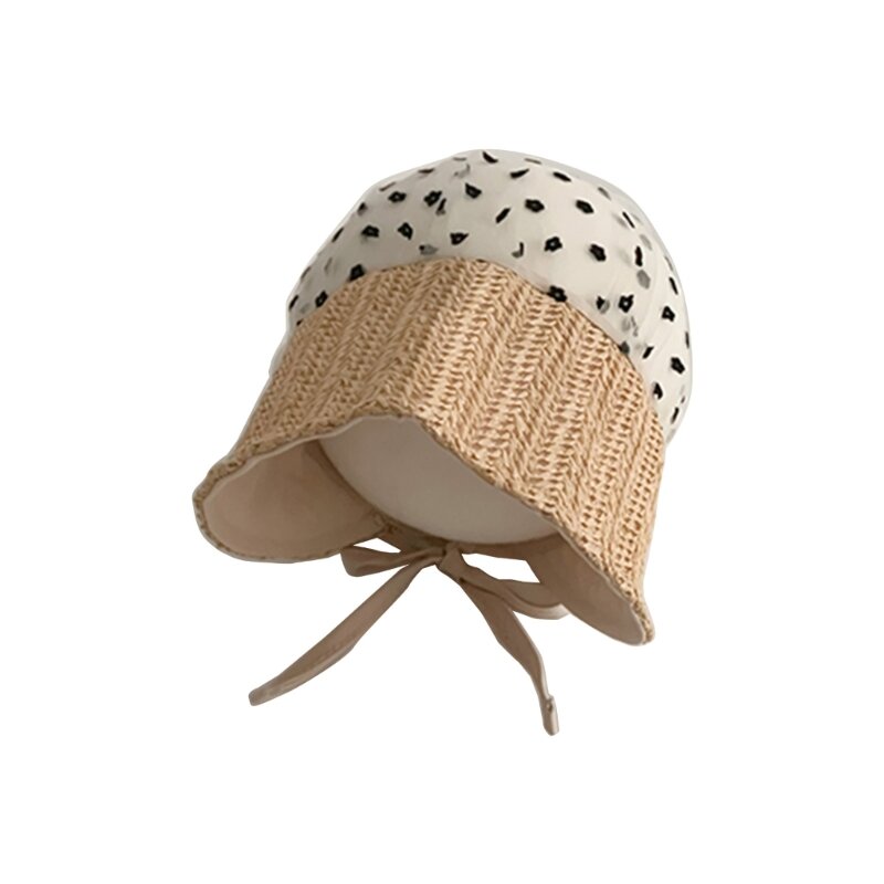 Baby Little Kid  Hat Breathable Lace Bonnet Cotton Adjustable  Hat Cap