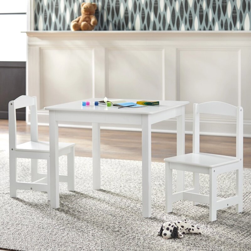 Tms-子供用テーブルと椅子のセット,Hayden-3-Piece,複数の色