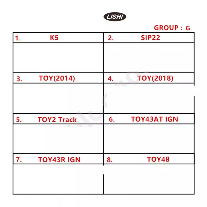 سلسلة LISHI 2 IN I للدراجات النارية BW9MH HD74 75 HON42/41 HON63 HON70 KW14 KW16 KW18 SZ14 YH35R YH65 ZD30 ZD24R FOR KTM1 FOR KYM2R