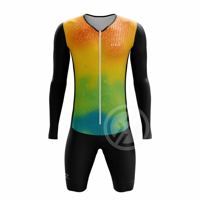 GCBIG-Conjunto deportivo de Ciclismo para Hombre, traje de manga larga, ropa de alta calidad, protección solar Uv