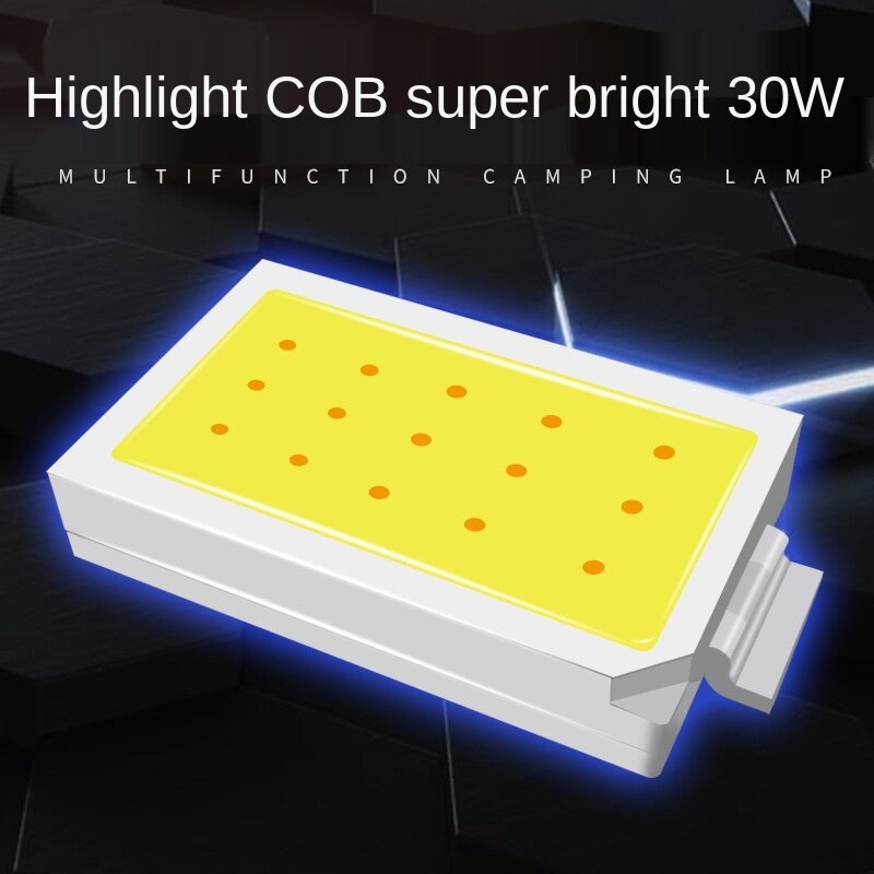 Tragbare Cob LED Arbeits scheinwerfer Autore parat ur licht Magnet fuß Wartungs licht USB wiederauf ladbare Tasche Taschenlampe Arbeits lampe