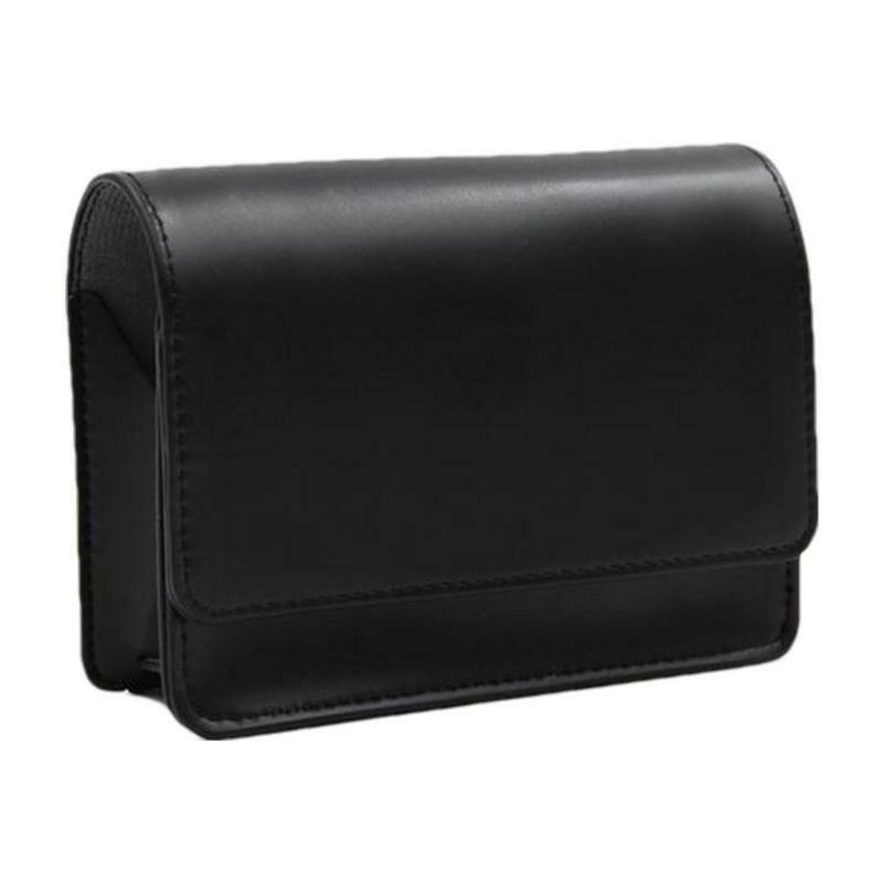 Golf Rangefinder Storage Bag Portable Golf PU Leather Laser Distance Meter Case Carry Small Bag With Soft Inner Lining For Golf