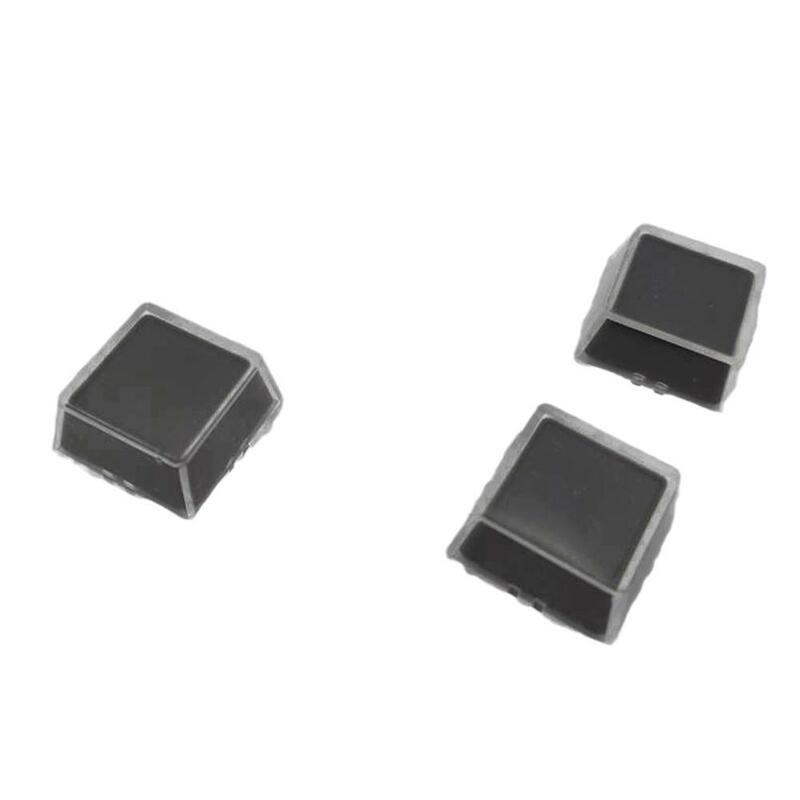 Teclas transparentes de doble capa, protección extraíble, color gris y negro, interruptor MX personalizado, 1 unidad