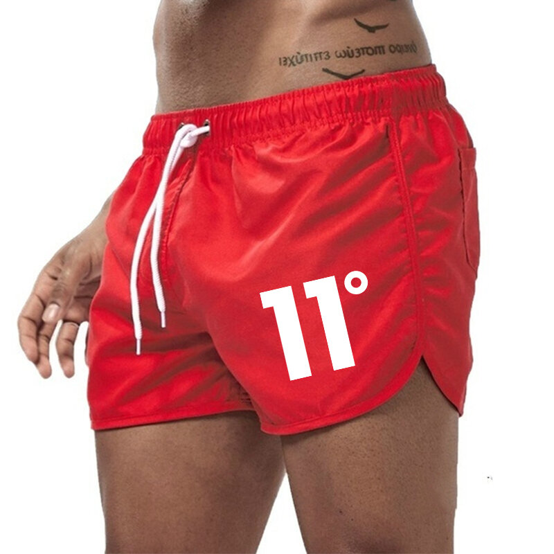 2024 New Hot Summer Swim Trunks Sport Gym Running Shorts maschile Beachwear pantaloncini da spiaggia di lusso Quick Dry Mens Siwmwear Board slip