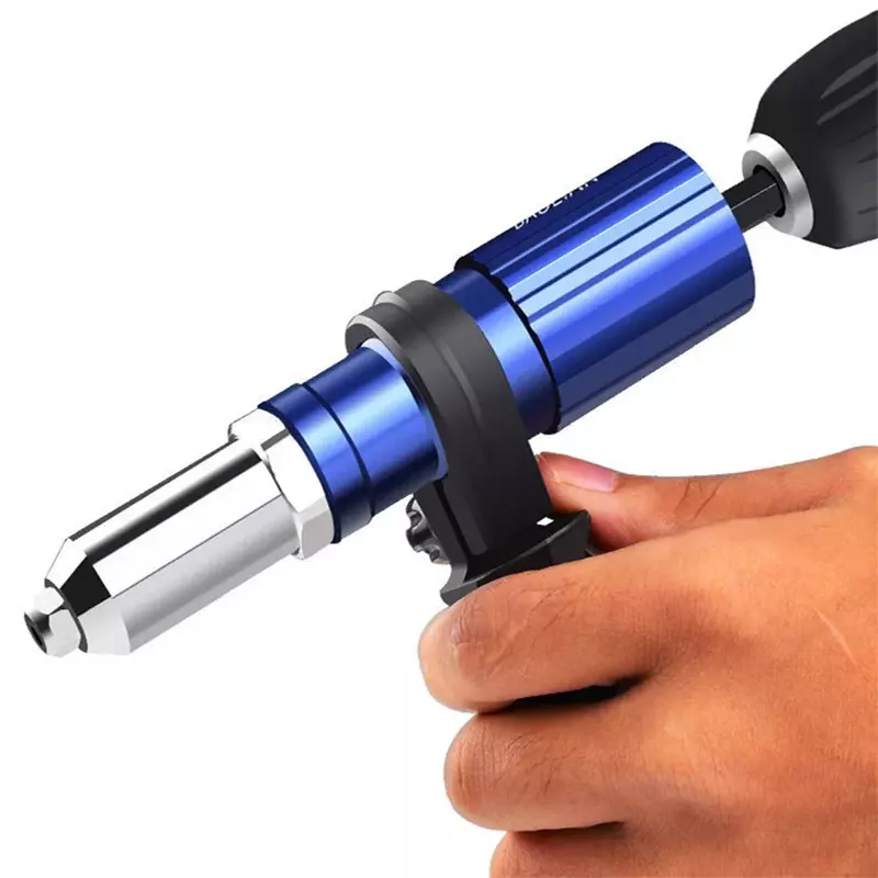 2.4mm-4.8mm Electric Rivet Gun Adapter Kit Rivet Nut Gun Drill Connector for RivetTool Insert Nut Pull Rivet Tools Accessories