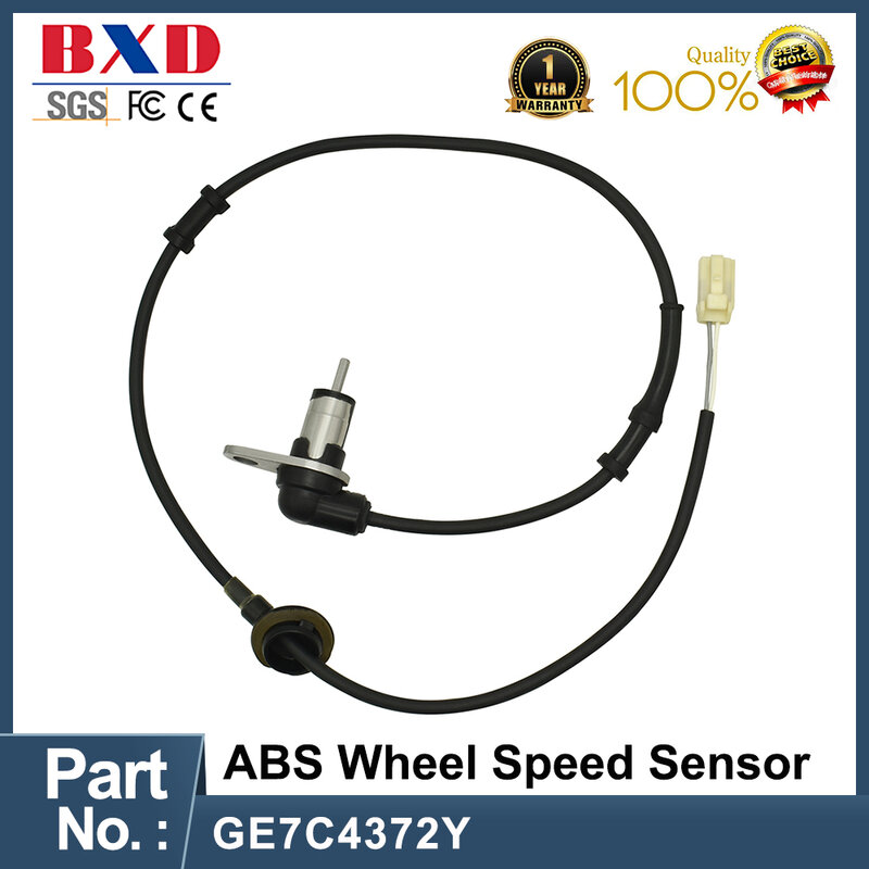 Sensor de velocidad de rueda GE7C4372Y ABS para Mazda, piezas de automóviles de alta calidad, accesorios para automóviles