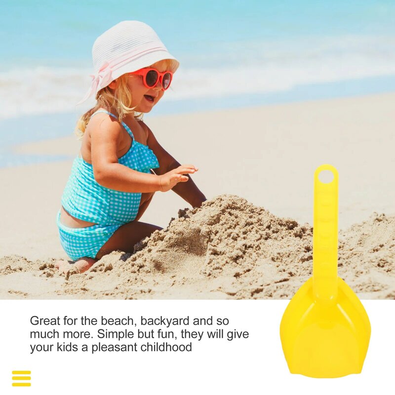 Areia para crianças Cavando Brinquedos, Kids Outdoor Plastic Beach Castle, idades 4-8, 12 Pcs