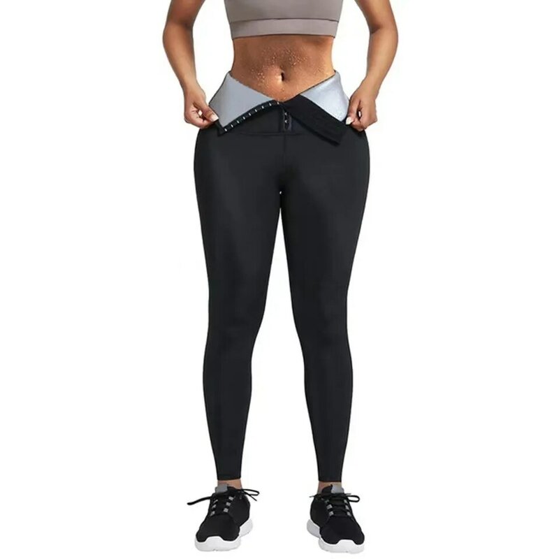 Pantaloni da Yoga donna Solid Slim Fit guaina pantaloni sportivi a vita alta giuntura regolare pantaloni lunghi spessi Casual Ladies Simple 2024