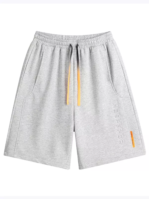 Summer Baggy Sweatshorts Men Hip Hop Streetwear Loose Jogger Short Men Straight Cotton Casual Shorts Plus Size 6XL 7XL 8XL