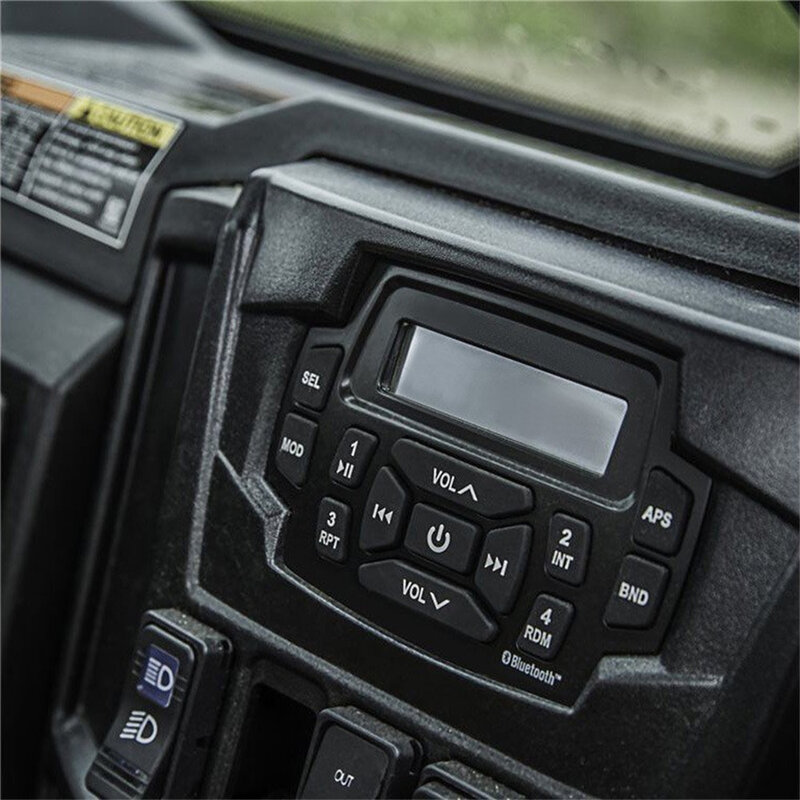 Marine Audio Stereo Bluetooth Digital Media Receiver, Barco rádio com cabo USB