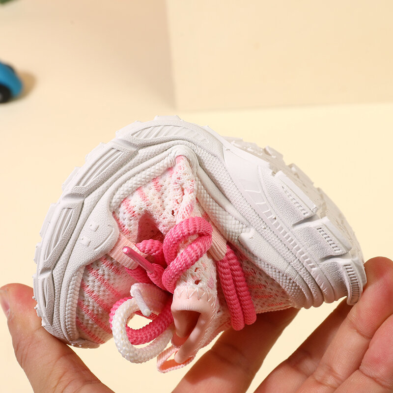 DIMI Baby Shoes Spring/Autumn Breathable Non-Slip Baby Toddler Shoes 0-2 Years Old Boy Girl Kids Sneaker 2425