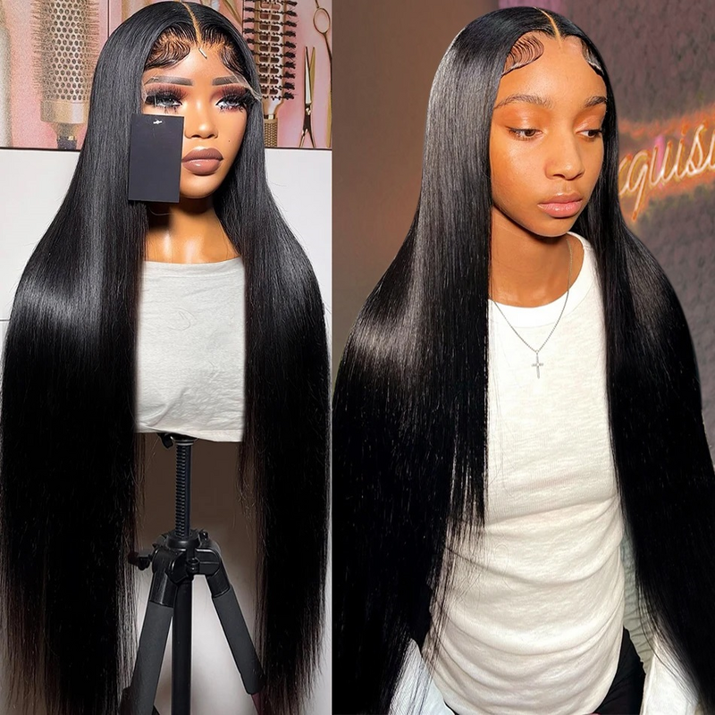 360 Full Lace Wigs For Women Brazilian Pre Plucked 30 40 Inch Straight Lace Front Wigs Human Hair 13x4 13x6 Hd Lace Frontal Wig