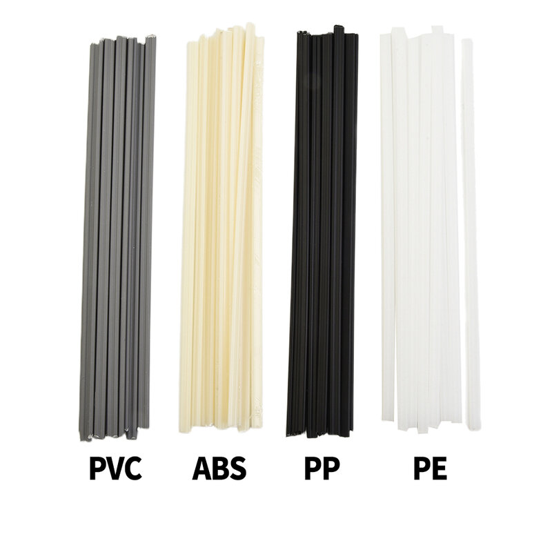 Varillas de Soldadura de plástico ABS/PP/PVC/PE, accesorios para Soldador, 50 piezas