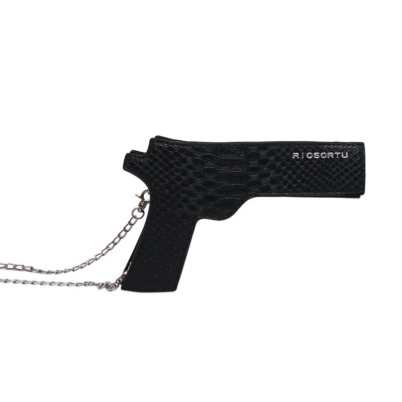 Nowa torba ramię śliczny kreskówkowy pistolet Crossbody zabawny kobiece torebki dla kobiet na co dzień wysokiej jakości posłaniec wszechstronny luksus