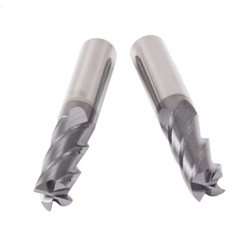 Fresa de carburo de aleación CNC, extremo de acero de tungsteno, flauta HRC55 HRC45 2/4, 4mm, 6mm, 8mm, 10mm, nuevo precio especial