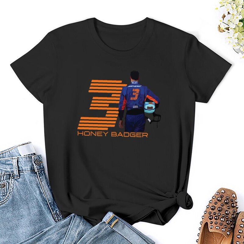 Camiseta gráfica Honey Badger, Roupas estéticas, Roupas de verão para mulheres, DR3