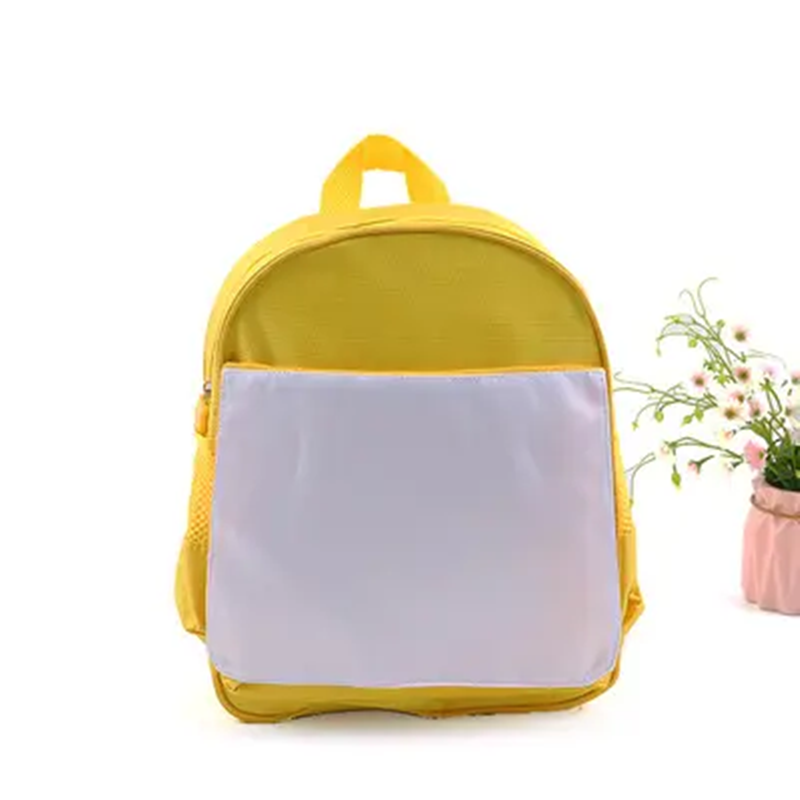 New Arrival Kids Sublimation Blank Backpack Cute School Bags Children Student Kindergarten Gifts For Custom Design Logo Print