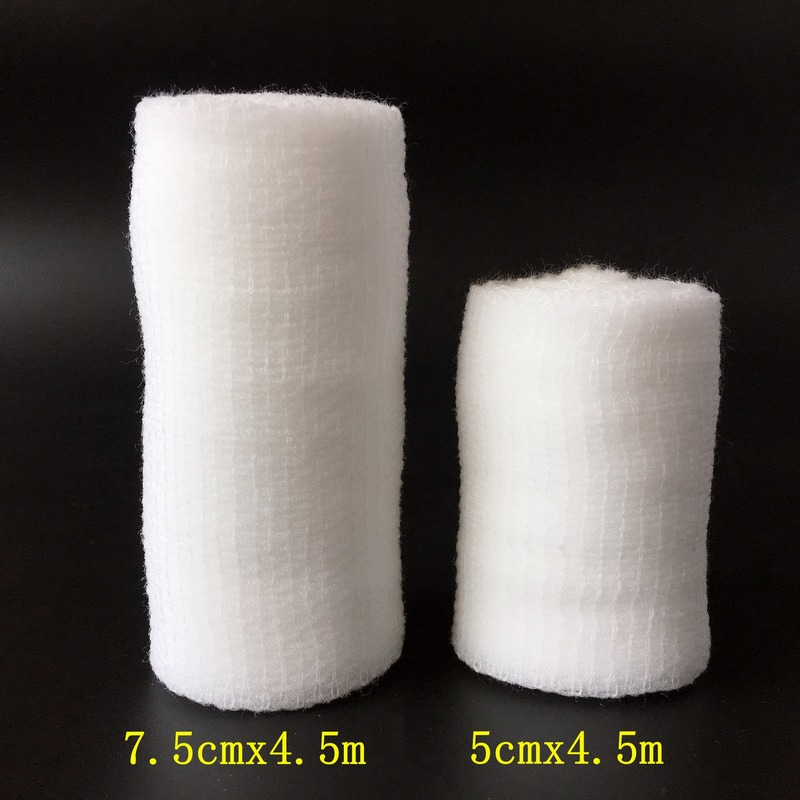 6 stücke pbt elastische Bandage Erste-Hilfe-Kit Gaze Rolle Wundauflage Pflege Notfall Bandage 4,5 m