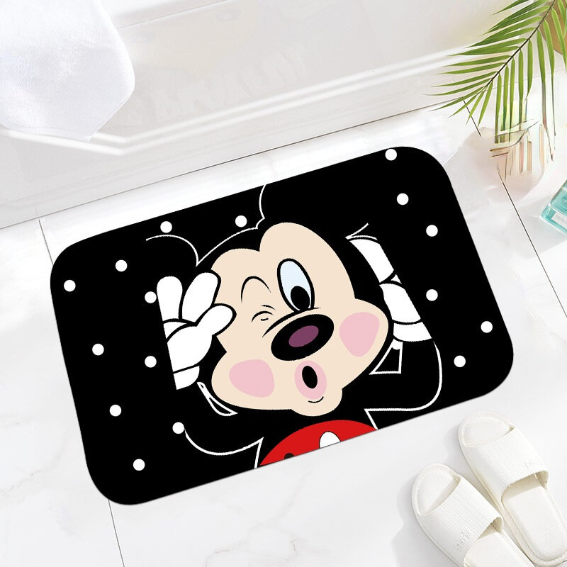 Welkom Deurmat 40X60Cm Mickey Mouse Hal Antislip Vloer Tapijten Voordeur Mat Outdoor Tapijten tapijt Slaapkamer Keuken