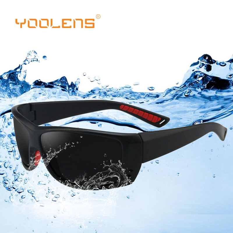 YOOLENS Kacamata Hitam Mengambang Merek Kacamata Hitam Pria Antik Terpolarisasi UV400 Lensa TPX Mengemudi Memancing Kacamata Hitam Olahraga untuk Pria 097