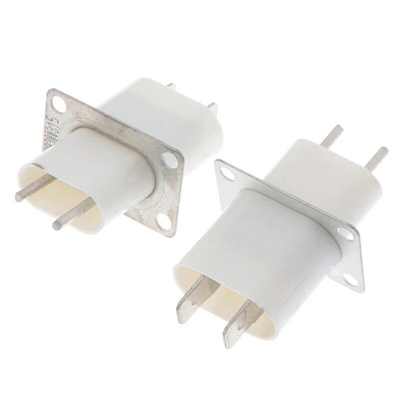 5Pcs Electronic Microwave Oven Magnetron 4 Filament Pin Sockets Converter Home