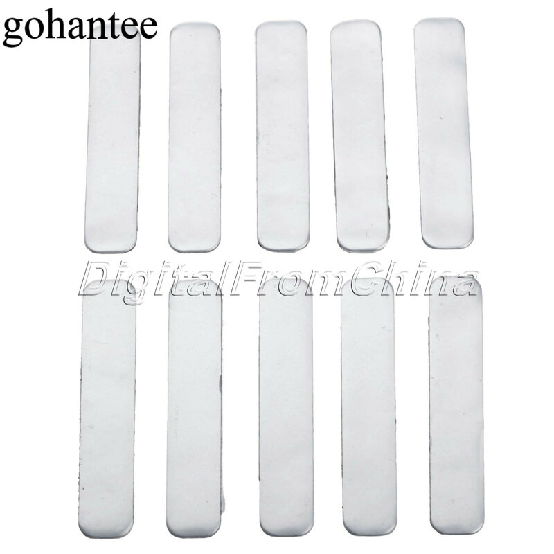 gohantee 10 Pcs Lead Tapes Add Weight For Golf Club Accessaries Tennis Racket Iron Putter Golf Training Aids Weighted Lead Tapes
