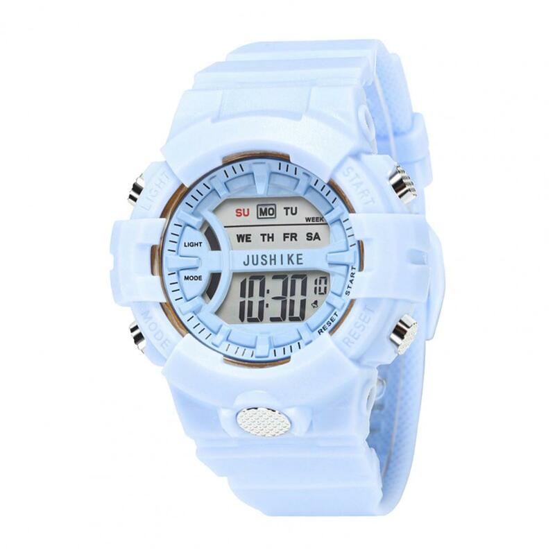 Jam tangan Digital multifungsi, jam tangan Digital portabel, tampilan Digital, jam tangan untuk olahraga Relojes Electrónicos