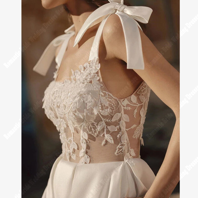 女性のためのエレガントなボヘミアンスタイルのウェディングドレス,セクシーな花柄のドレス,裸の肩とプリンセスドレス,2024