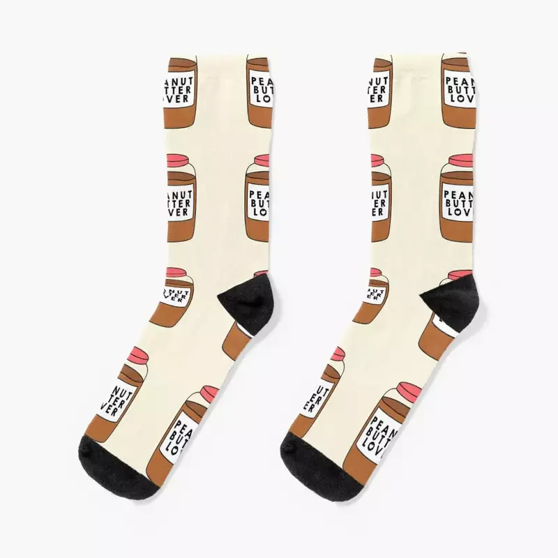 Peanut Butter Lover Socks para homens e mulheres, Custom Sports Socks, Aquecimento Sock, Running Socks