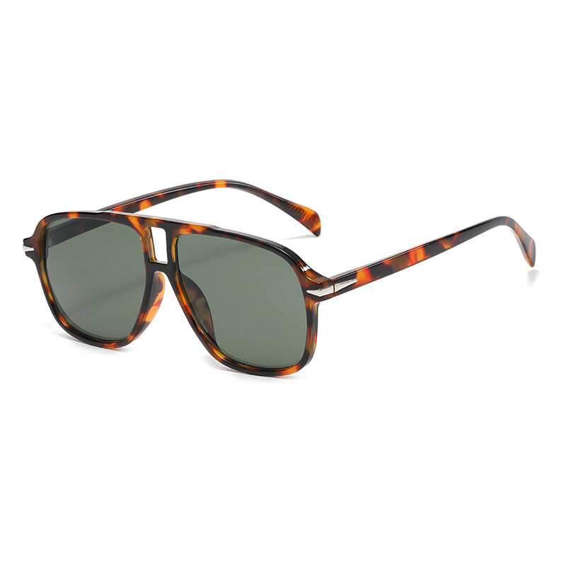 Poilt vintage óculos de sol marca designer alta qualidade tendência das senhoras dos homens luxo óculos de sol oversized populares sombra uv400